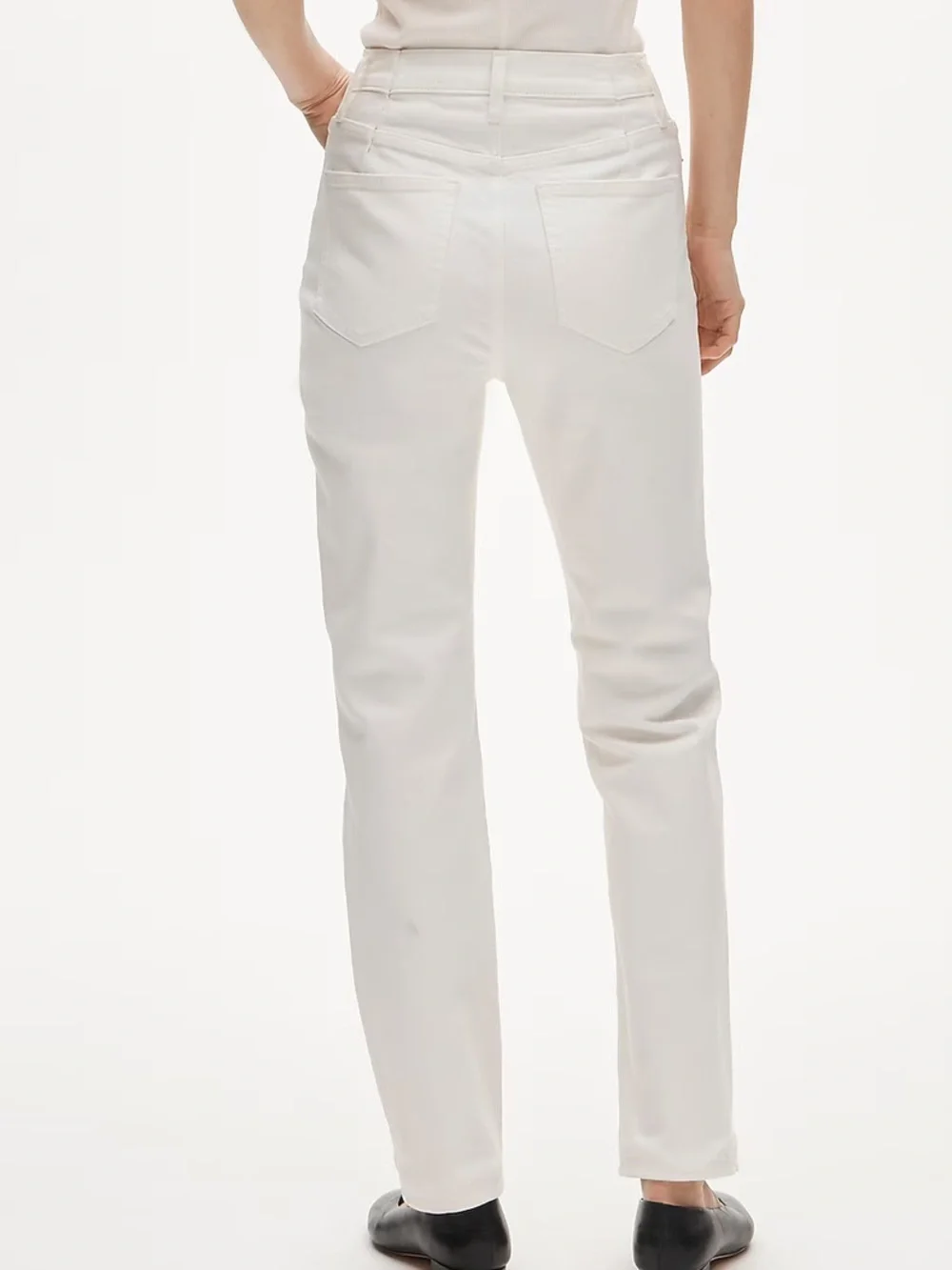 J crew Nipped straight jean in stretch